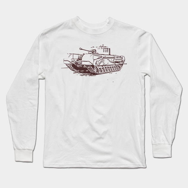 Military F&L Design Co. Long Sleeve T-Shirt by F&L Design Co.